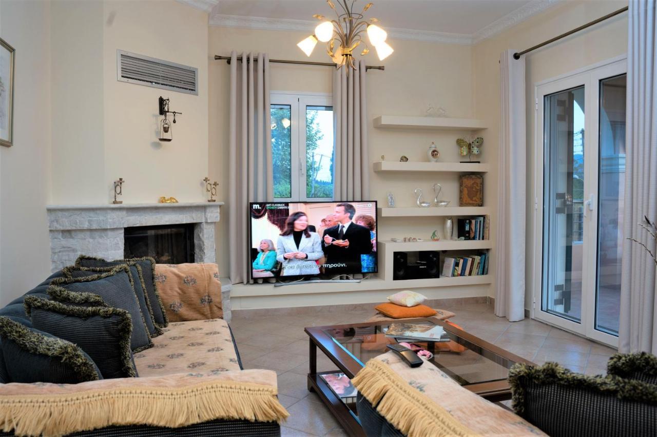 La Bella Vita - Luxury Holiday House Close To Corfu Town Potamos  Ngoại thất bức ảnh