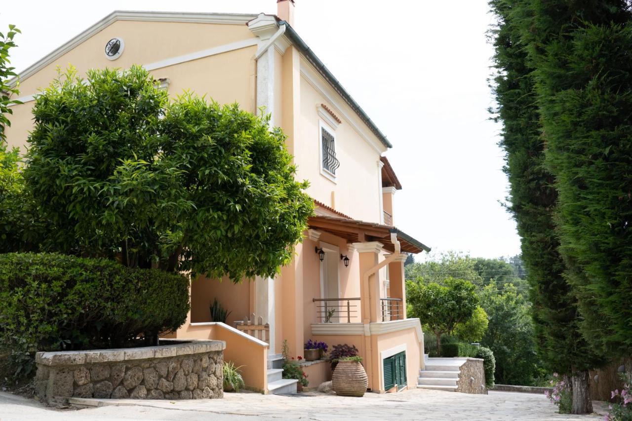 La Bella Vita - Luxury Holiday House Close To Corfu Town Potamos  Ngoại thất bức ảnh
