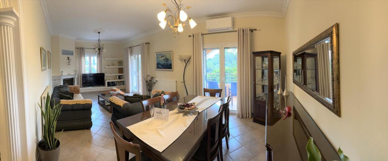 La Bella Vita - Luxury Holiday House Close To Corfu Town Potamos  Ngoại thất bức ảnh